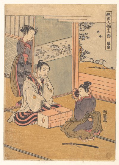  door Isoda Koryusai