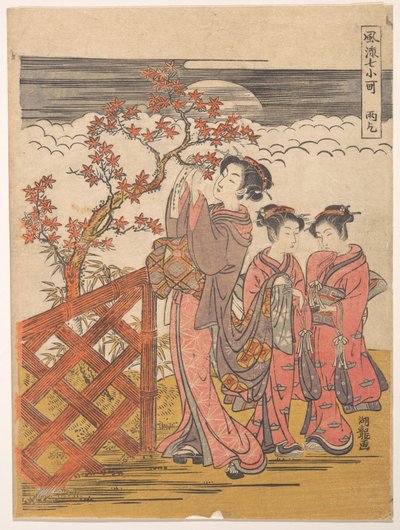  door Isoda Koryusai