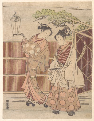  door Isoda Koryusai
