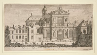 Klooster van St. Elizabeth door Israël Silvestre