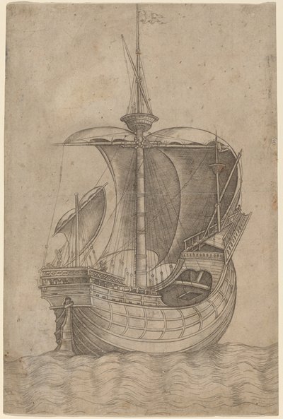 Carrack, Naar Rechts door Italian 15th Century