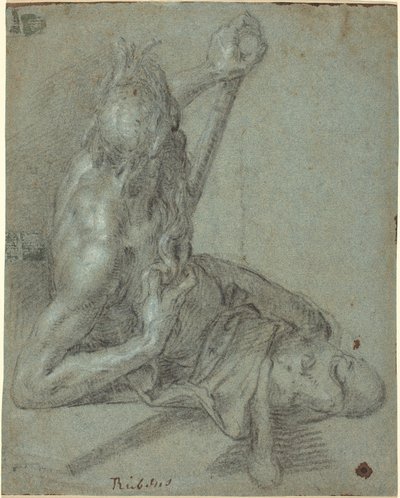 Riviergod door Italian 17th Century