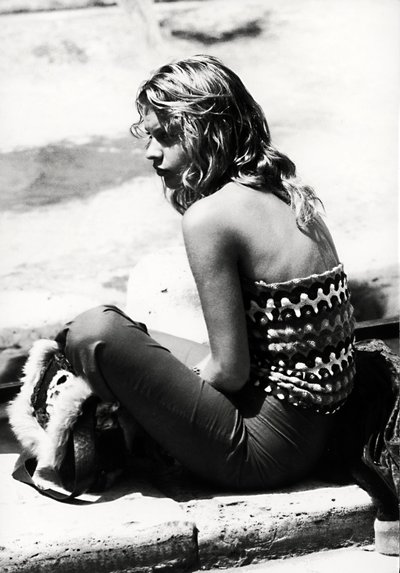 Een jonge hippie, ca. 1970 door Italian Photographer