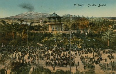 Bellini Tuin, Catania, Sicilië door Italian Photographer