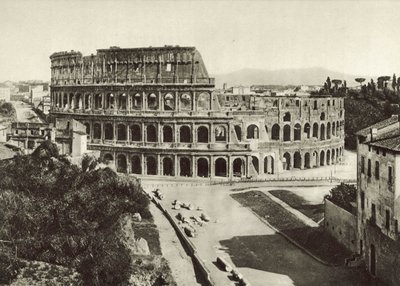 Flavisch Amfitheater of Colosseum door Italian Photographer