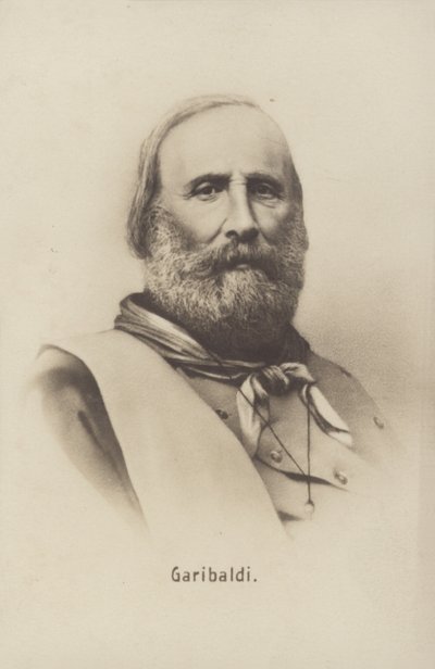 Giuseppe Garibaldi door Italian Photographer