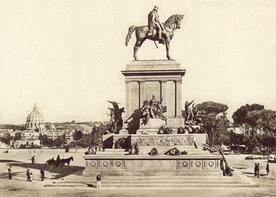 Monument voor Giuseppe Garibaldi door Italian Photographer