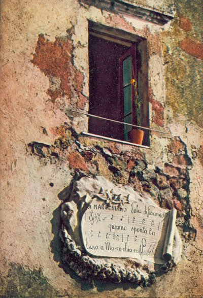 Napoli / Napels: Marechiaro (kleurenfoto) door Italian Photographer