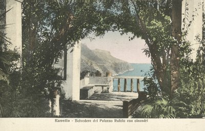Ravello, Italië, Belvedere van het Palazzo Rufolo door Italian Photographer
