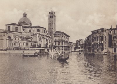 Rio Cannareggio en Palazzo Labia door Italian Photographer