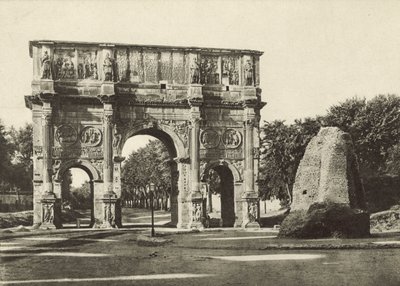 Forum Romanum, Boog van Constantijn door Italian Photographer
