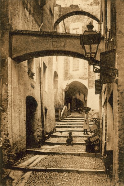 San Remo, Citta Vecchia, Via Santa Brigida door Italian Photographer