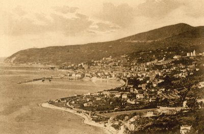 San Remo, Panorama vanaf Poggio door Italian Photographer