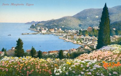 Santa Margherita Ligure, Italië (gekleurde foto) door Italian Photographer