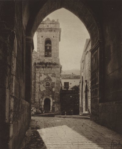 Sicilië / Sicilië: Le Madonie, Petralia (zwart-wit foto) door Italian Photographer
