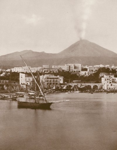 Torre Del Greco, Panorama en Vesuvius door Italian Photographer