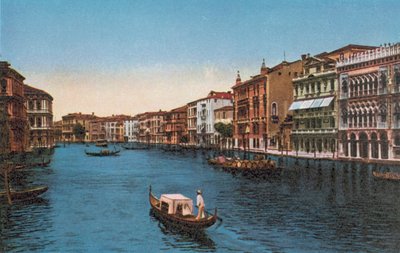 Venetië/Venetië: Grand Canal bij Ca
