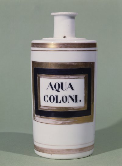 Eau de Cologne-fles, begin 19e eeuw door Italian School