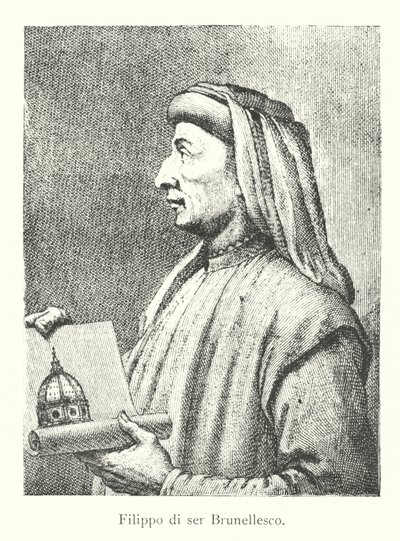 Filippo di ser Brunelleschi door Italian School