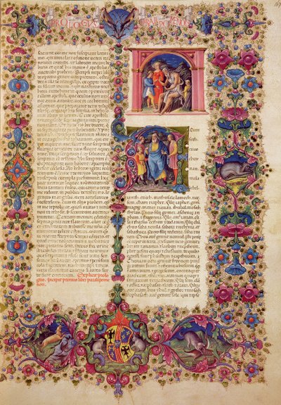 Eerste Boek van Kronieken, uit de Borso d