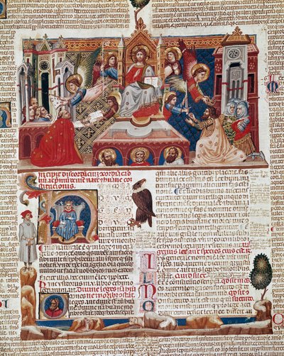 Frontispicepagina van het manuscript 