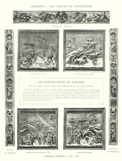 Ghiberti, De Deuren van het Baptisterium, Lorenzo Ghiberti door Italian School