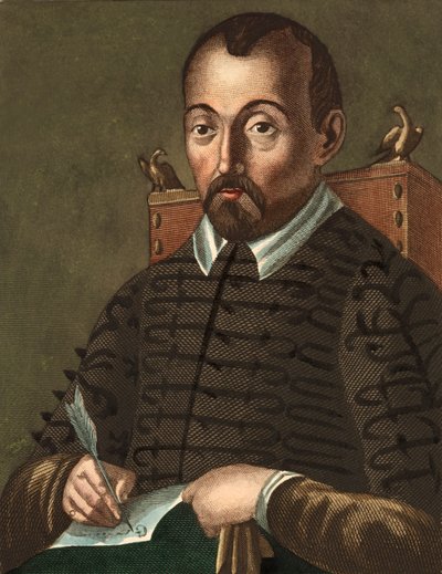 Giovanni Battista Guarini, Italiaanse diplomaat, dichter en toneelschrijver door Italian School