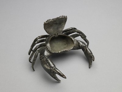 Inktstel in de vorm van een krab door Italian School
