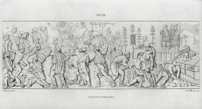 La Colonna Trajana, Trajanus
