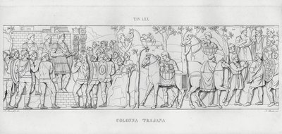 La Colonna Trajana, Trajanus