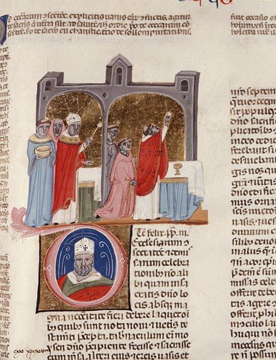 De consecratione, miniatuur uit de 
