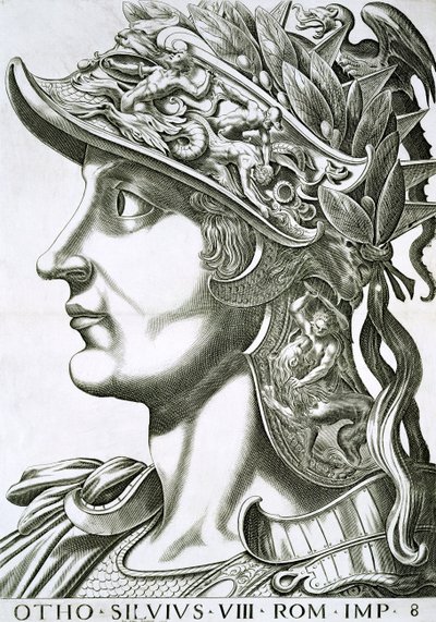 Otho (32-69 n.Chr.), 1596 door Italian School