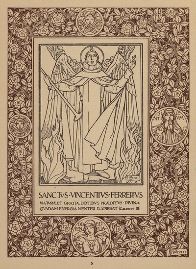 Pagina uit brochure voor San Domenico Palace Hotel, Taormina (litho) door Italian School