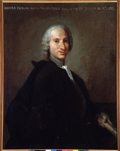Portret van Gianandrea Fioroni (1716-1778) door Italian School