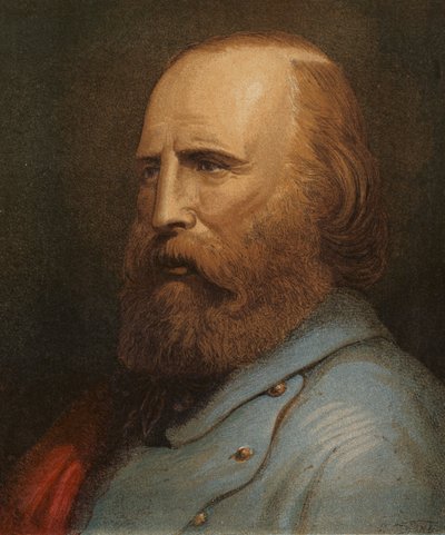 Portret van Giuseppe Garibaldi door Italian School