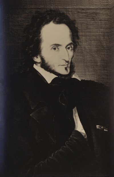 Portret van Niccolò Paganini door Italian School