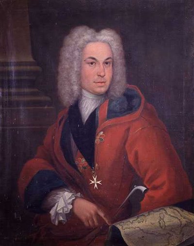 Portret van een ridder door Italian School
