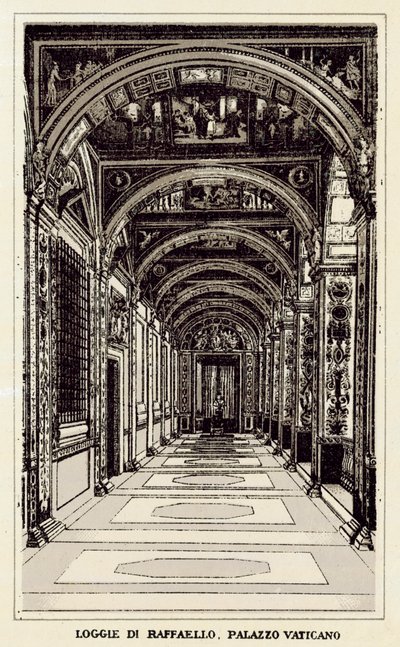 Rome: Loggie Di Raffaello, Palazzo Vaticano door Italian School