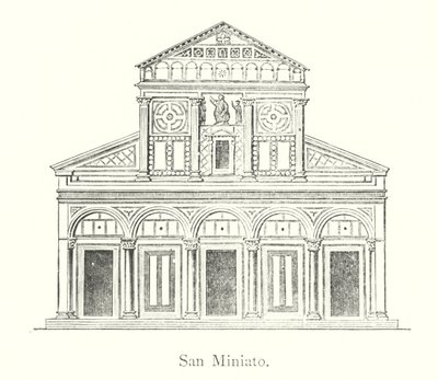 San Miniato door Italian School