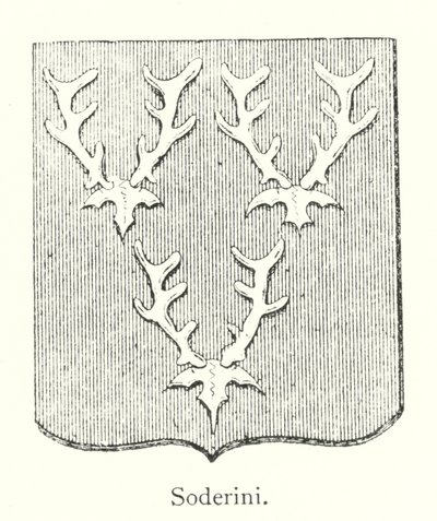 Soderini (gravure) door Italian School