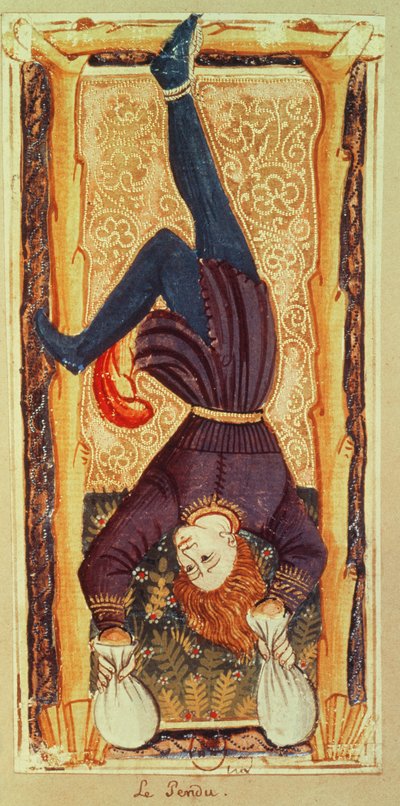 De gehangene, tarotkaart uit het 