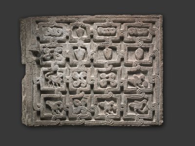 Transenna paneel, Lombardisch, 700-800 door Italian School
