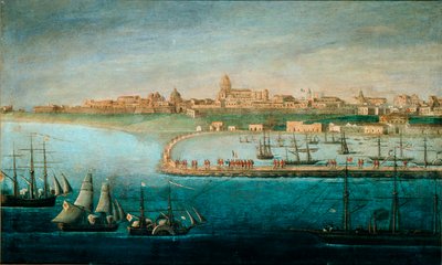 Eenheid van Italië: Expeditie van de Duizend, de landing in Marsala door Italian School