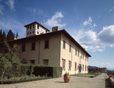 Villa Medicea La Petraia door Italian School