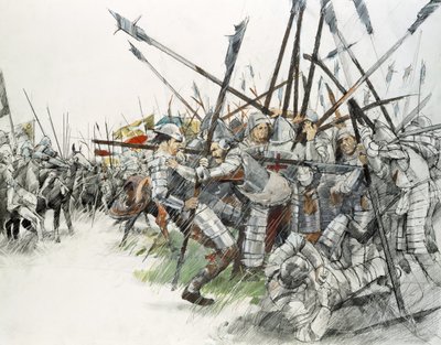 Slag bij Flodden door Ivan Lapper