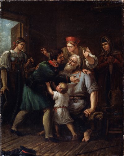 De terugkeer van de krijger door Ivan Vasilyevich Luchaninov