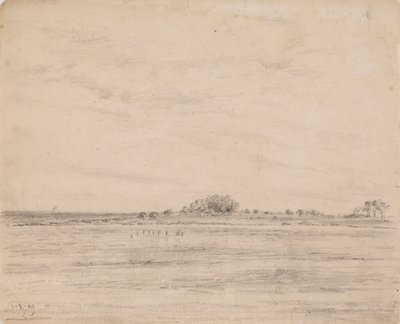Landschap door J.A. Jerichau