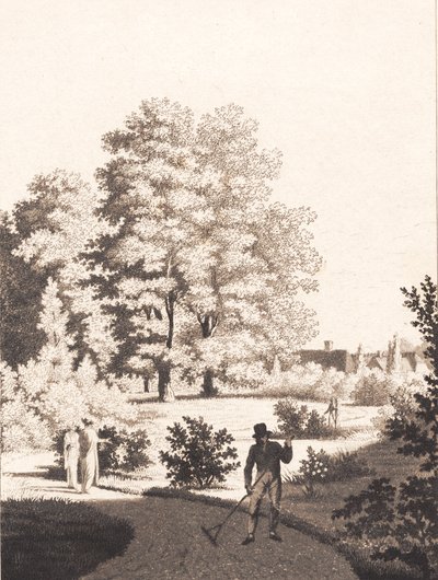 Nordfeldts tuin door J.F. Clemens