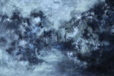 De mysterieuze Blauwe Grot door JMF FINE ART