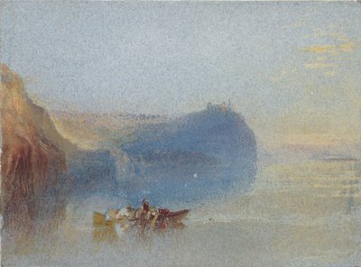 Scène aan de Loire, ca. 1826-1830 door Joseph Mallord William Turner